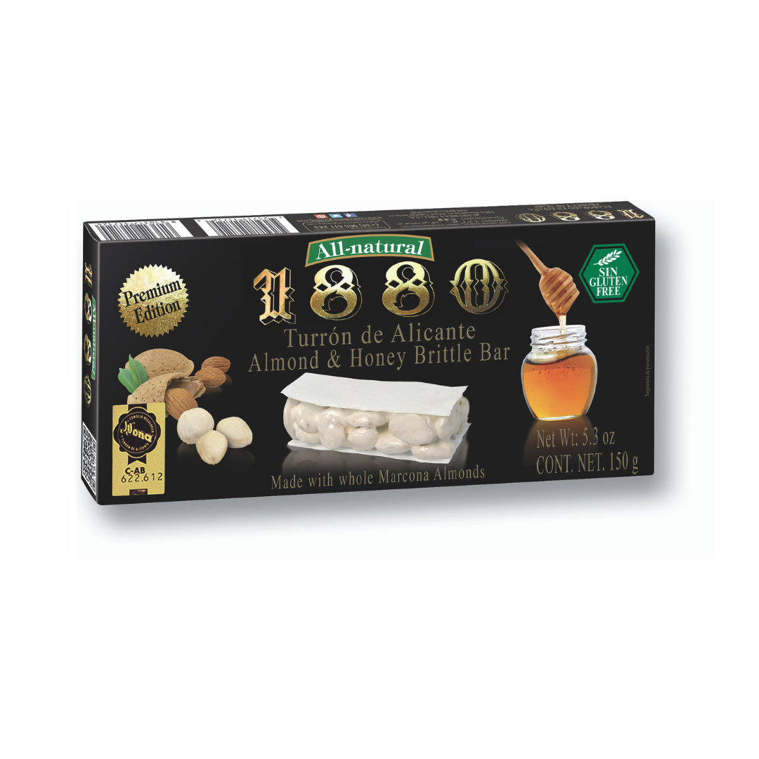 1880 Almond & Honey Brittle Bar – 150g